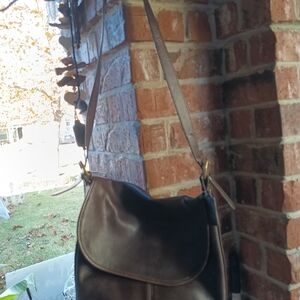 Coach Dark Brown Crossbody Bag